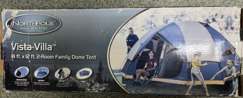 Сімейний купольний намет NIB Coleman Northpole з 2 кімнатами