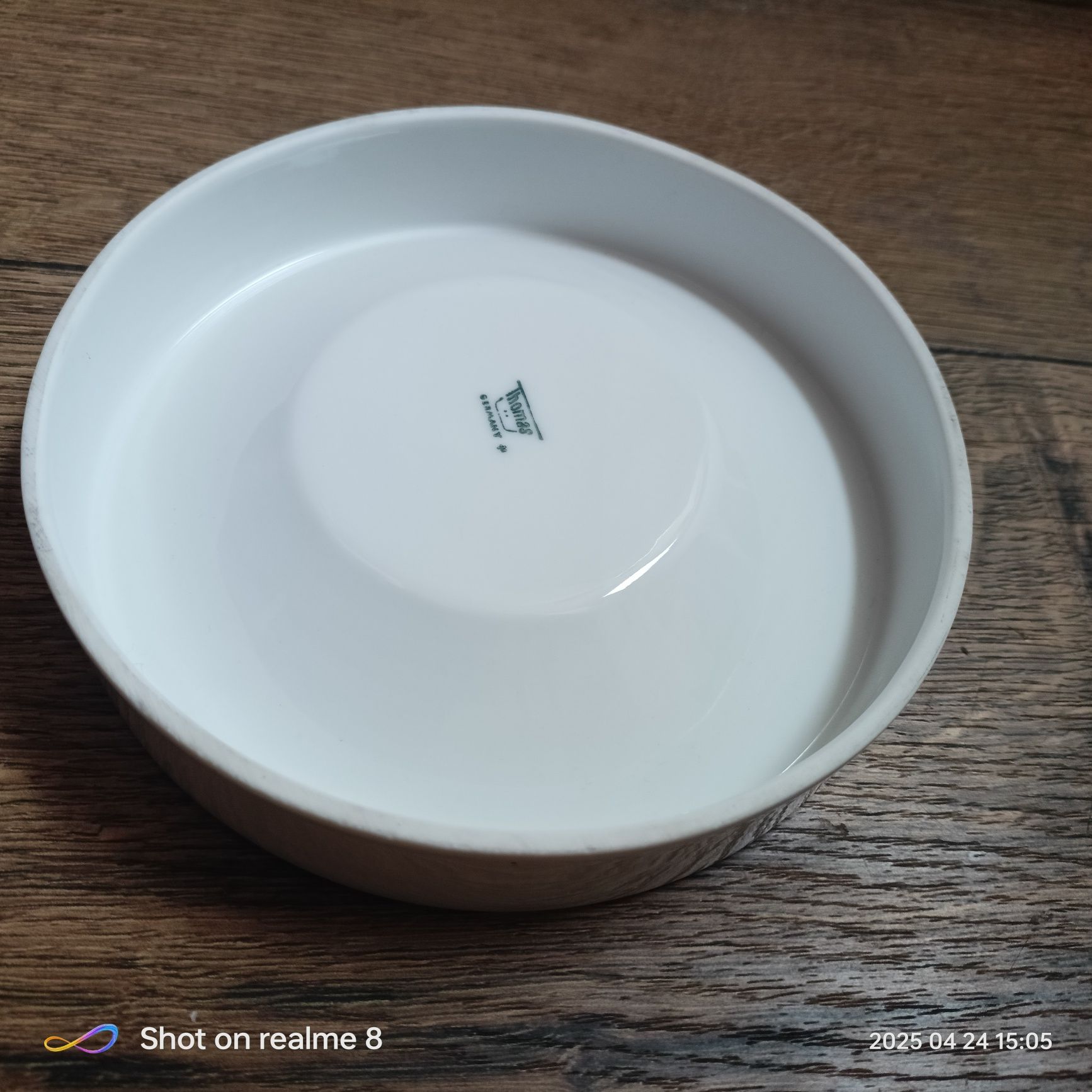 Popielniczka porcelanowa Thomas Germany – edycja z lat 80. dla statków