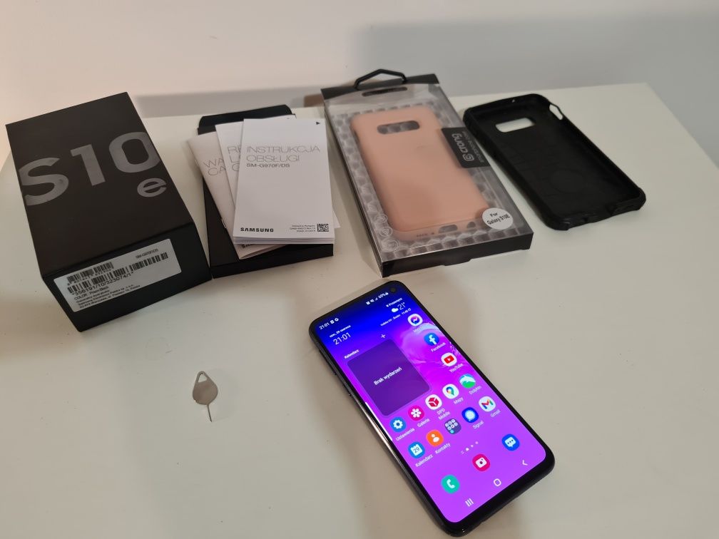 Samsung Galaxy S10E Super stan niewielki telefon dla kobiety dziecka