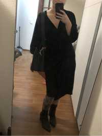 Сукня чорна вельвет, Reserved