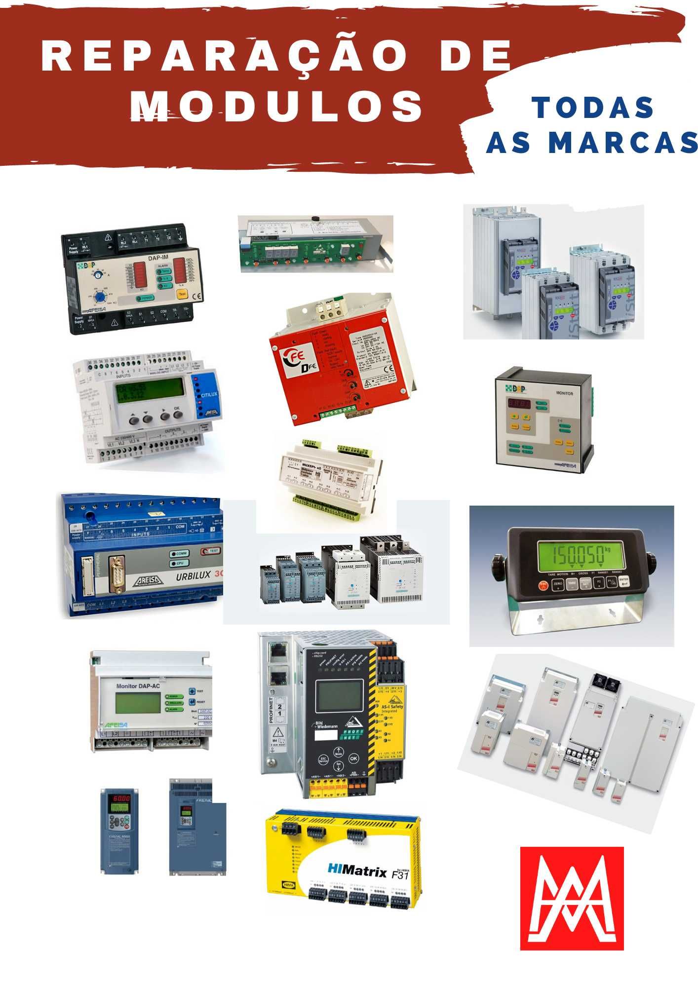 Reparação Módulos Eletrónicos - todas as marcas