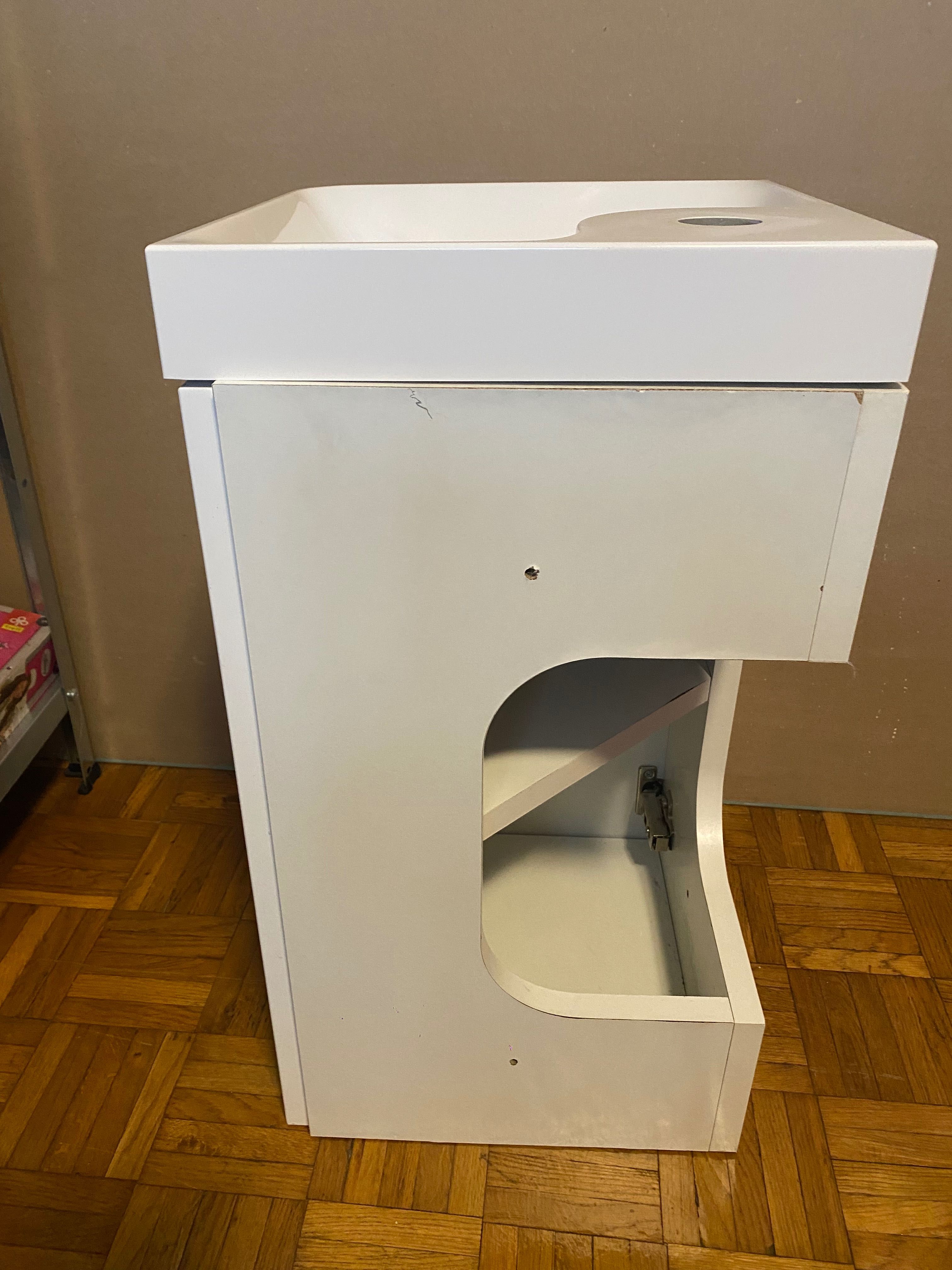 Zestaw szafka z umywalką 30 Corner Mirano