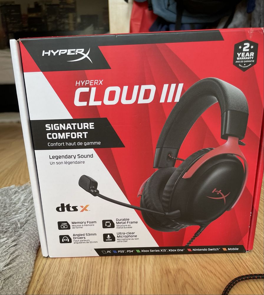 HyperX Cloud III - Headset Gaming