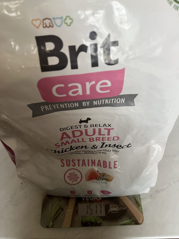 Корм для собак/цуциків Brit care