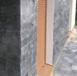Płytka kamienna kwarcyt Silver Grey, kamień elewacyjny naturalny