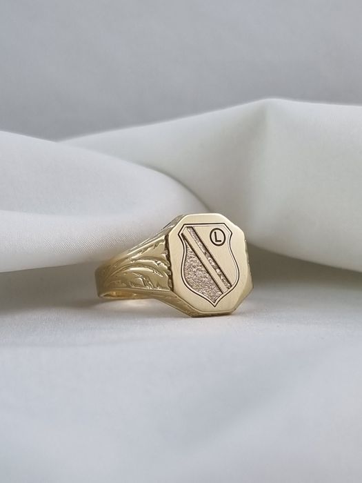 Złoty męski sygnet Legii 14k Au.585 sygnet Legia Warszawa