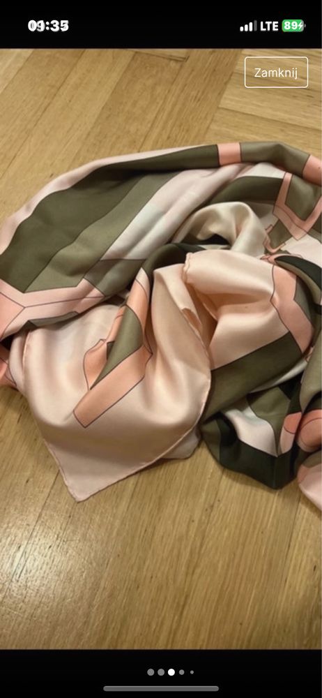 Apaszka Chusta  Duża Hermès Kolekcjonerska z NYC