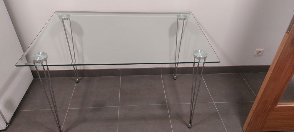 Mesa de Vidro 120x80x75 cm