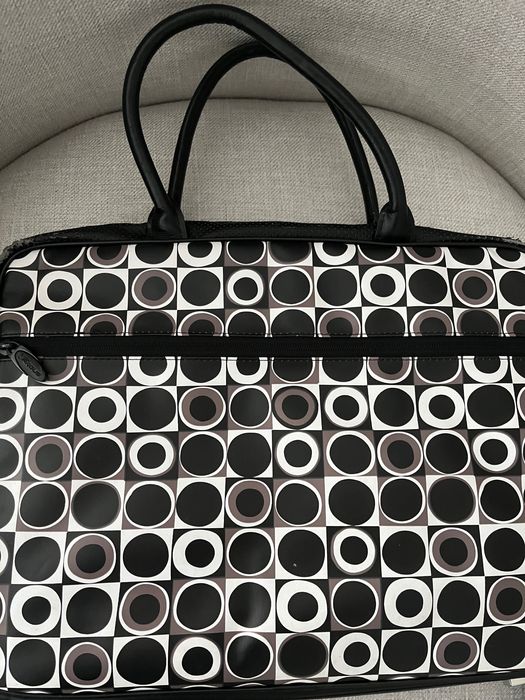 Mala portátil com padrão