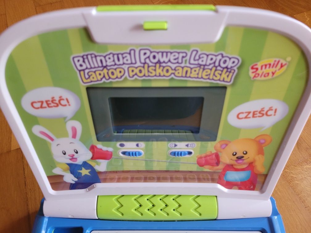 Laptop edukacyjny polsko - angielski Smily Play