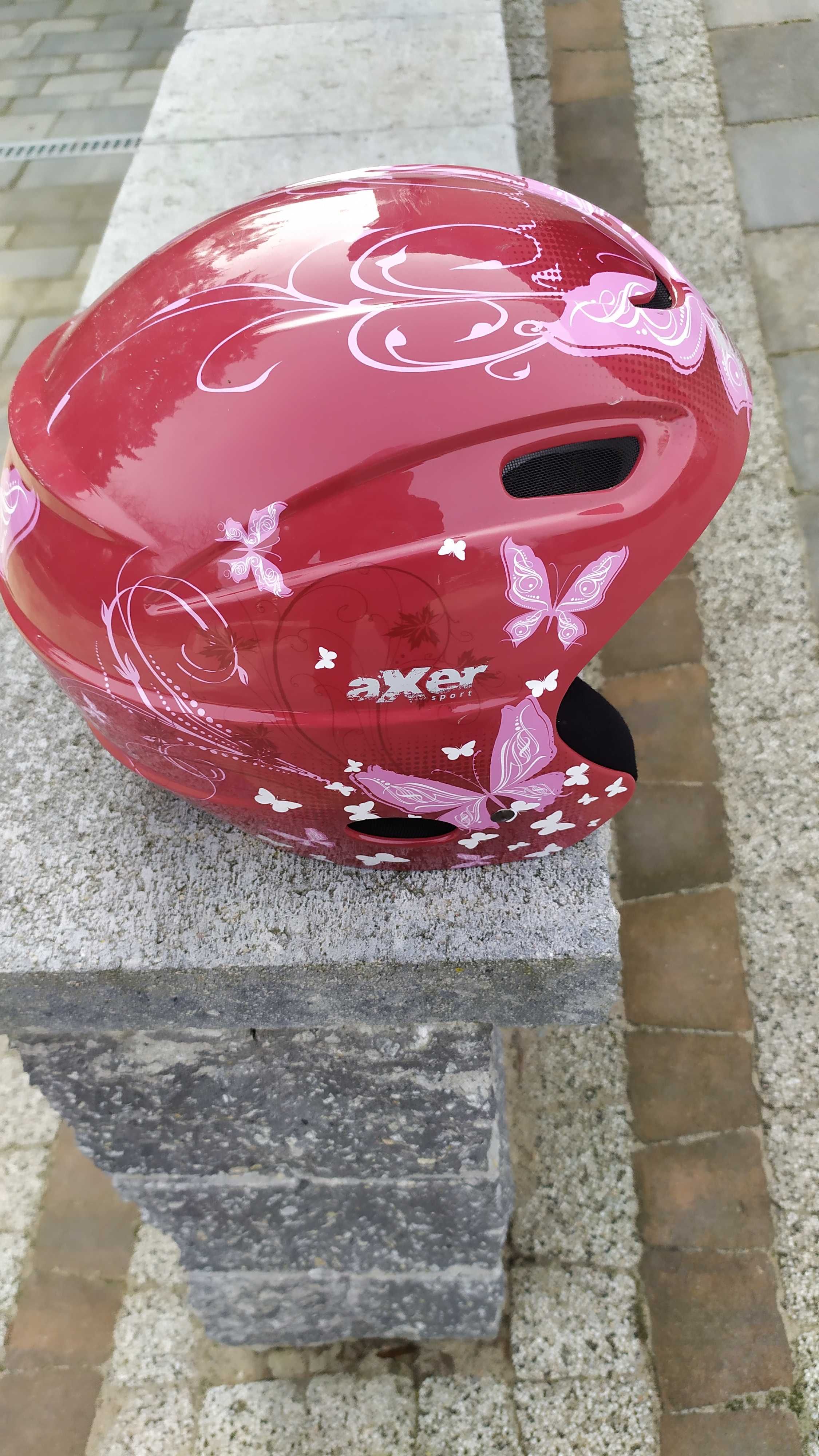 Kask na narty rolki rower