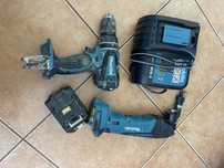 Makita 18v multitool wkretarka ladowarka samochodowa