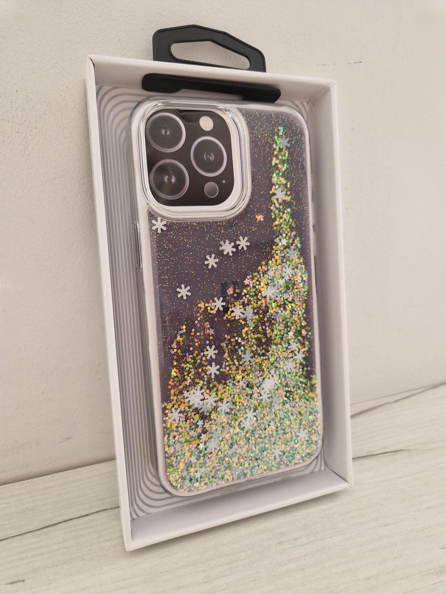 Liavec Snowflake Series Case do Iphone 15 Pro Max czarny
