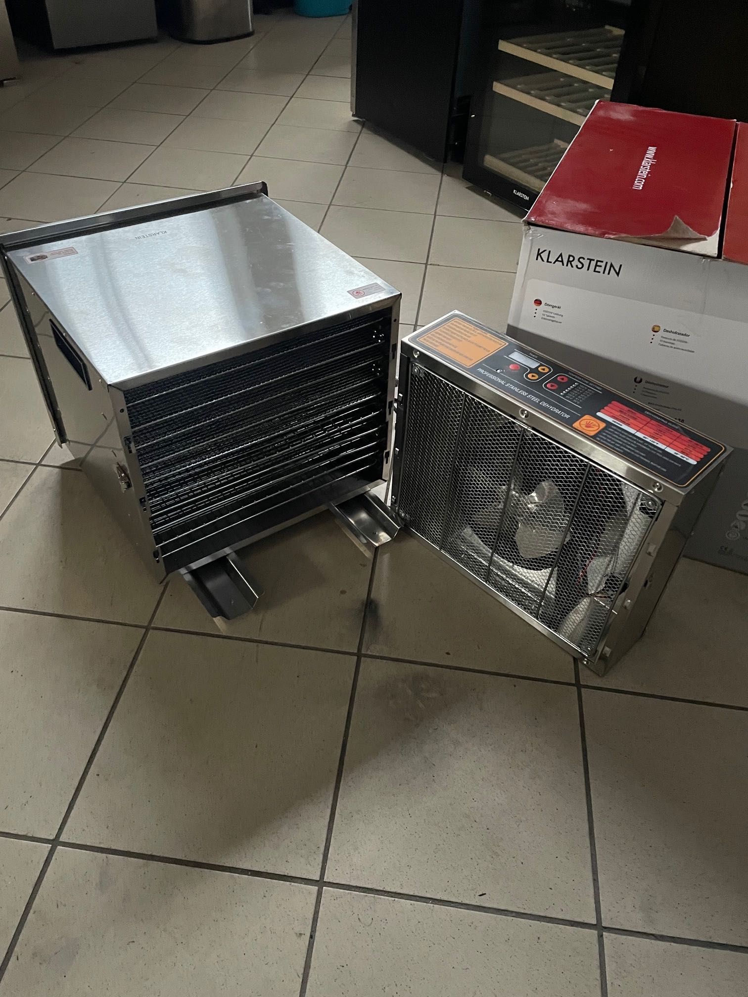 Suszarka spożywcza Klarstein Fruit Jerky Pro 1000 W