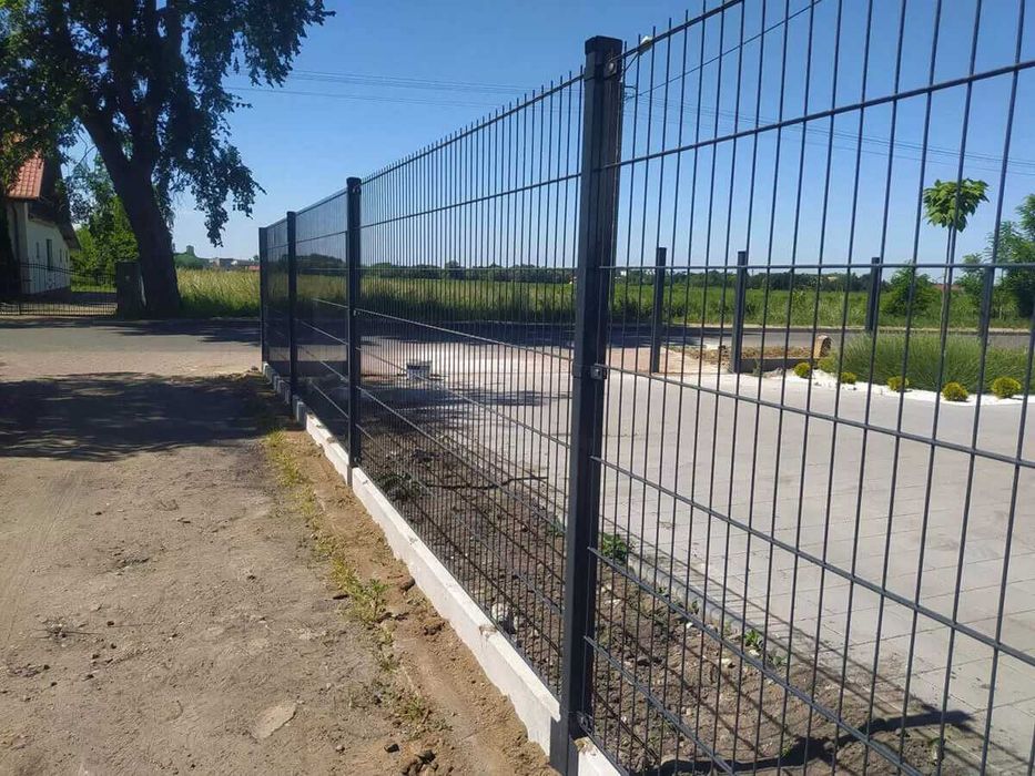 Najtaniej w Polsce! SPRZEDAŻ Ogrodzenia panelowego 123cm FI4- 45 zł/mb