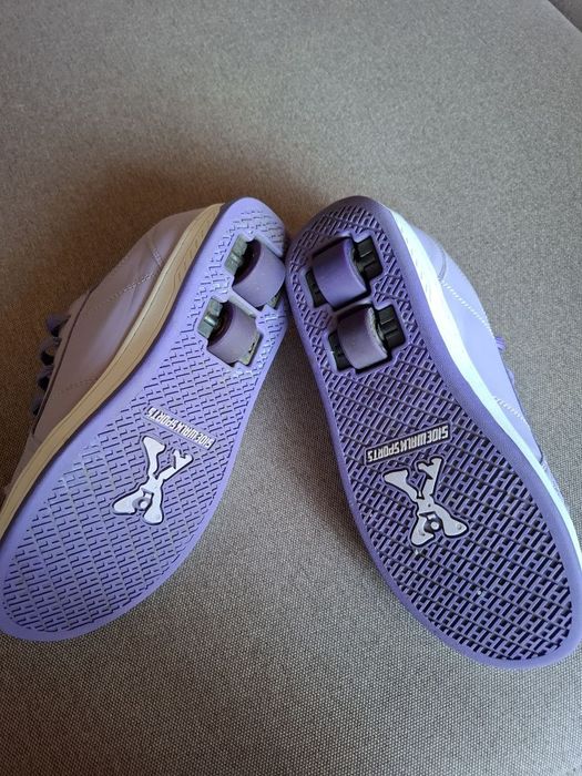 Роликові кросівки Heelys Sidewalk Sports р.38 фіолетові
