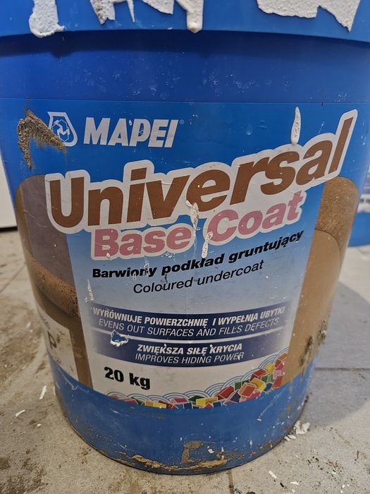 MAPEI UNIVERSAL BASE COAT barwiony podkład gruntujący