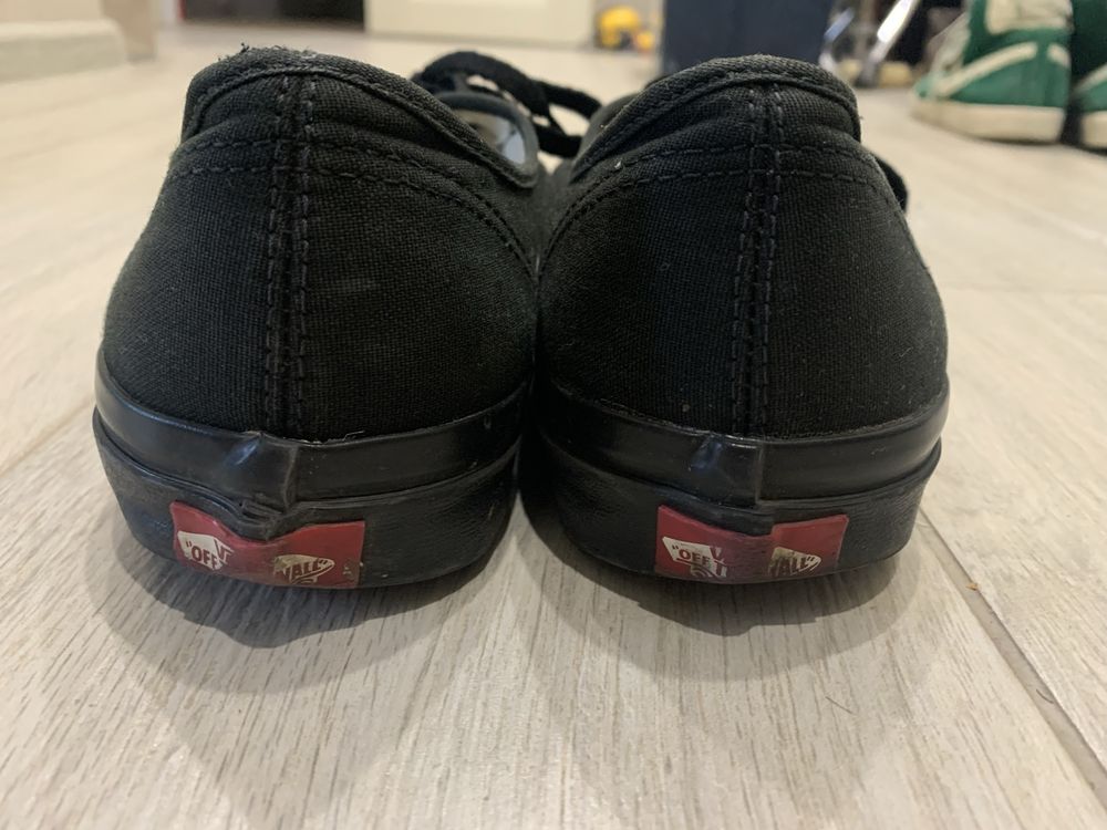 Vans кеды черные