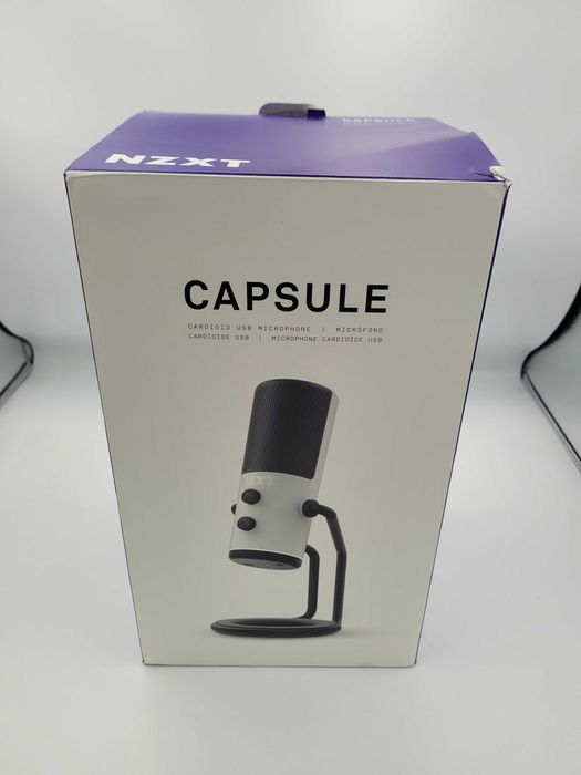 Mikrofon NZXT Capsule USB-C biały studyjny streaming gaming