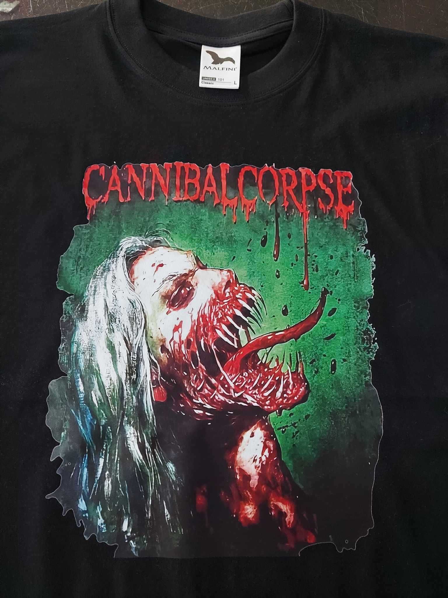 Koszulki Cannibal Corpse Koszulka zestaw t-shirt death metal rozmiar L