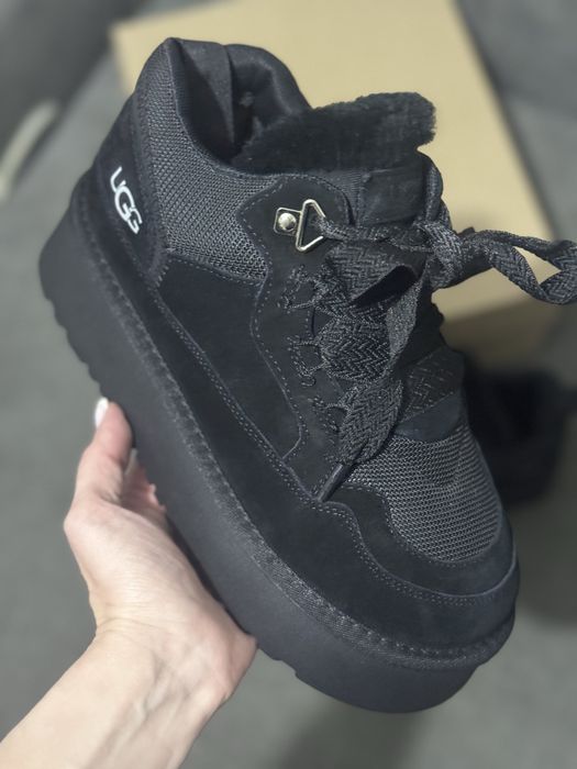 Ugg lowmel black женские черные угги лоумель