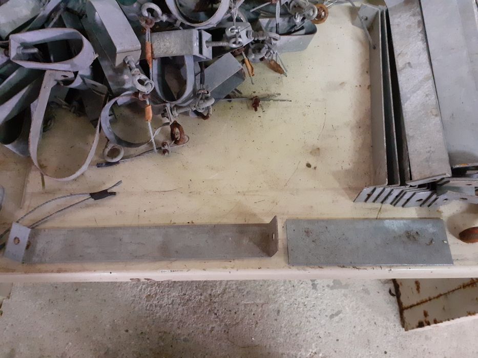 Tubos de ventilação,quadro de sondas e sondas