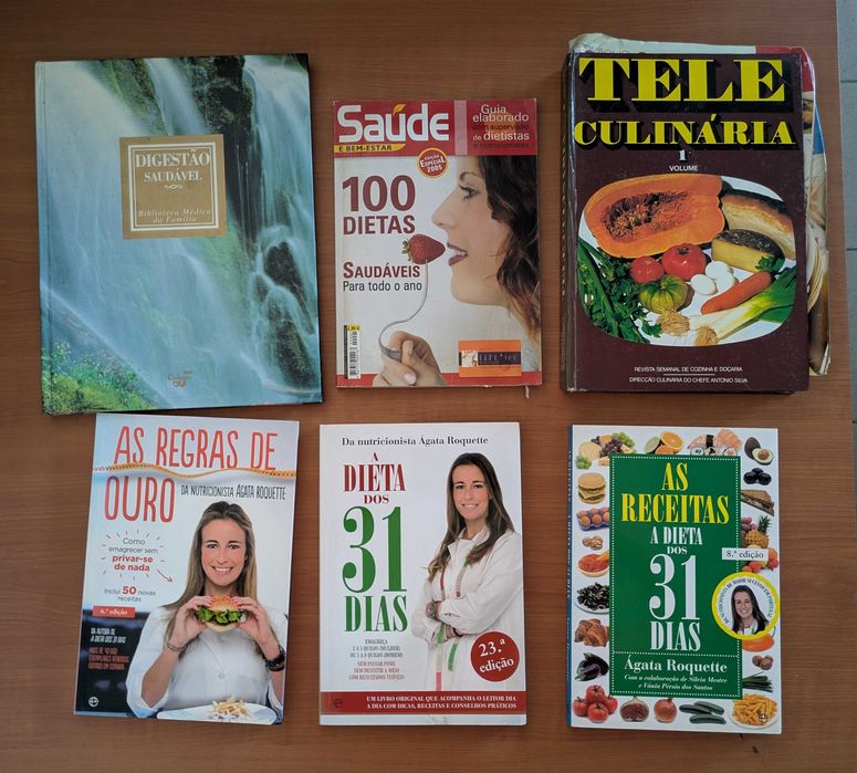 Livros diversos (Didáticos, Receitas, Romance, etc.) - Ver imagens