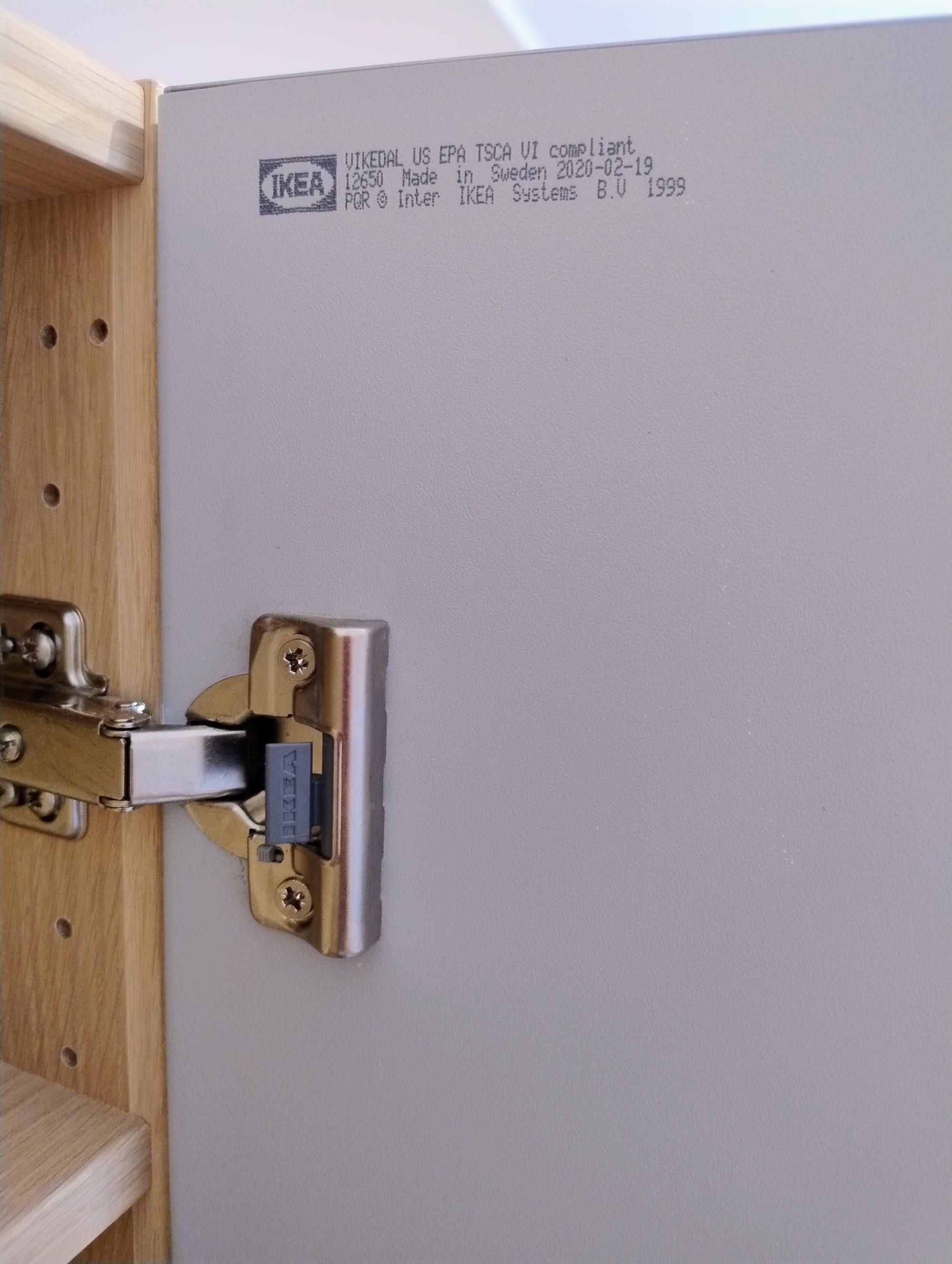Szafa Ikea Pax 50x35x201 cm drzwi lustrzane samodomykające 6 półek