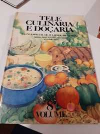 Livro tele culinaria e doçaria regional 8 volume