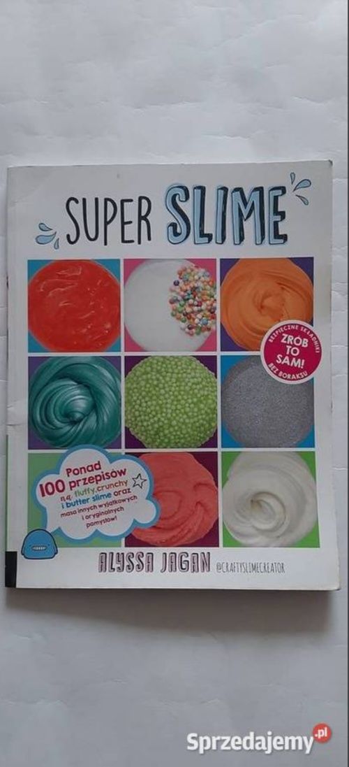 Książka Super slime - ponad 100 przepisów