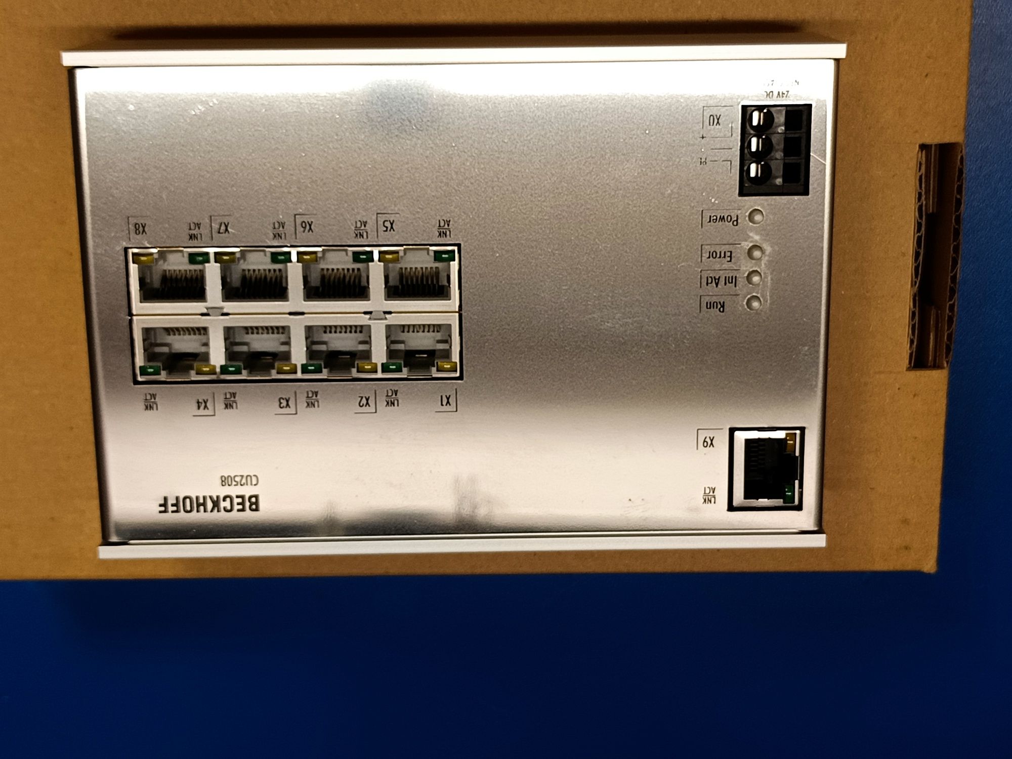 Beckhoff CU2508 switch 8 port