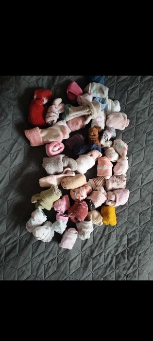 Skarpetki dziecięce 42 pary