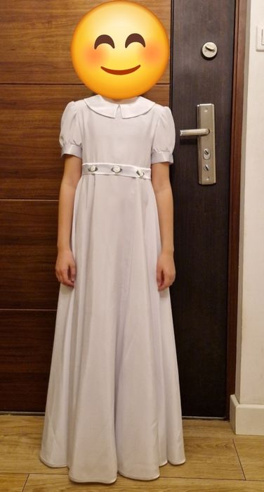 Sukienka komunijna Bamax (model 10) + bolerko i torebka