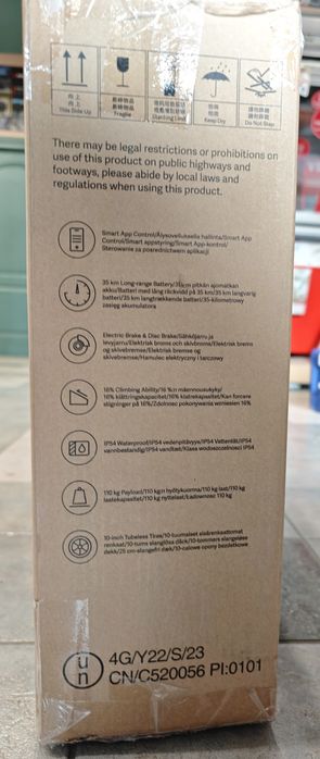 Hulajnoga elektryczna XIAOMI SCOOTER 4NE – nowa, fabrycznie zapakowana