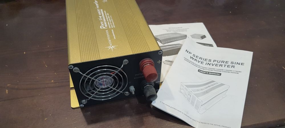 Інвертер перетворювач привезений з Німеччини з чистим синусом