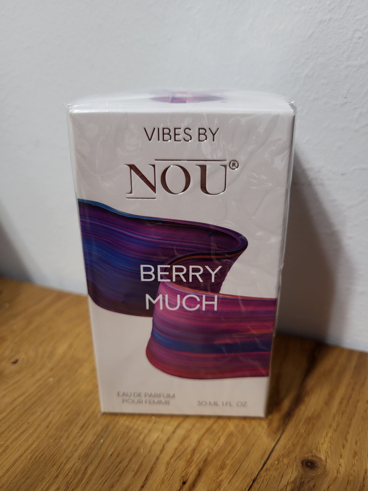 Vibes by nou Berry Much 30ml z brokatem nowe Woda perfumowana damska