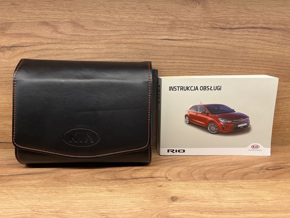 Instrukcja obsługi Kia Rio wydanie 2019 + etui