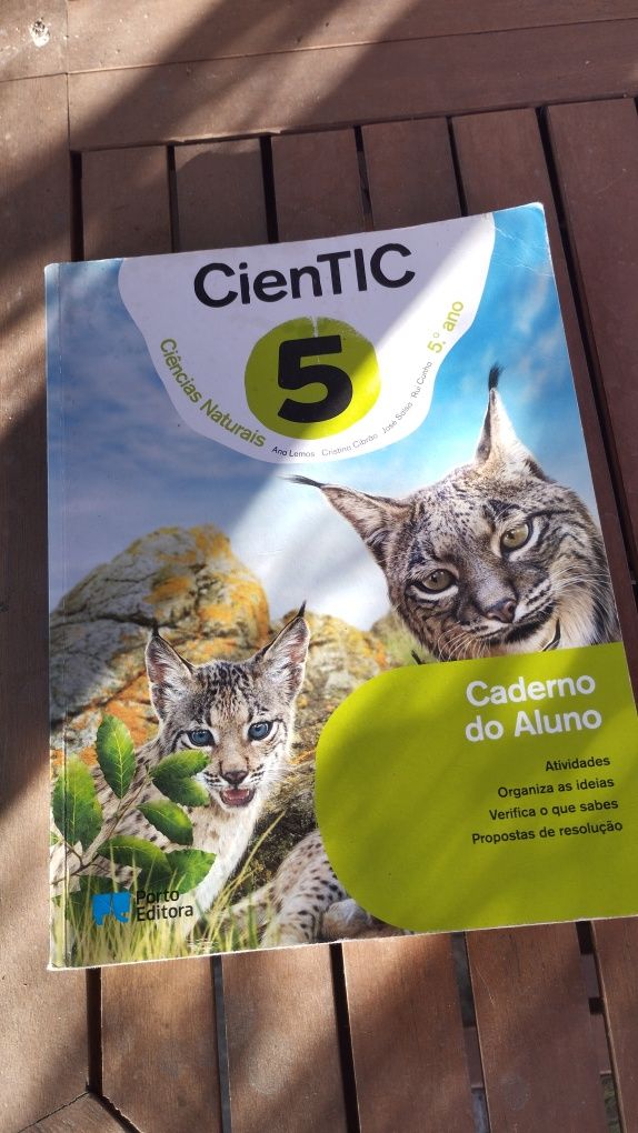 Vendo livros do 5ano usados 5€/un