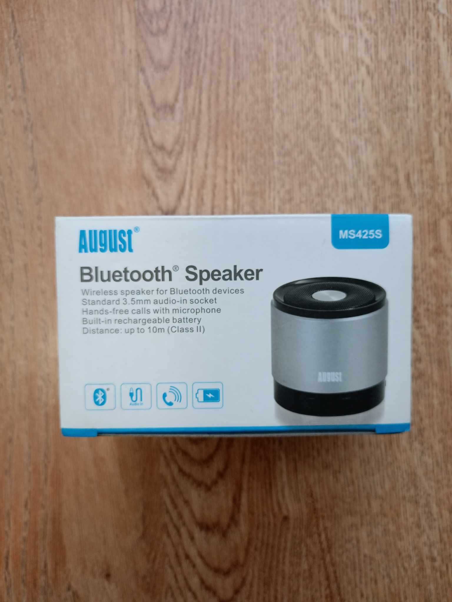 Przenośny Bezprzewodowy Mały Głośnik Bluetooth MS425S Srebrny