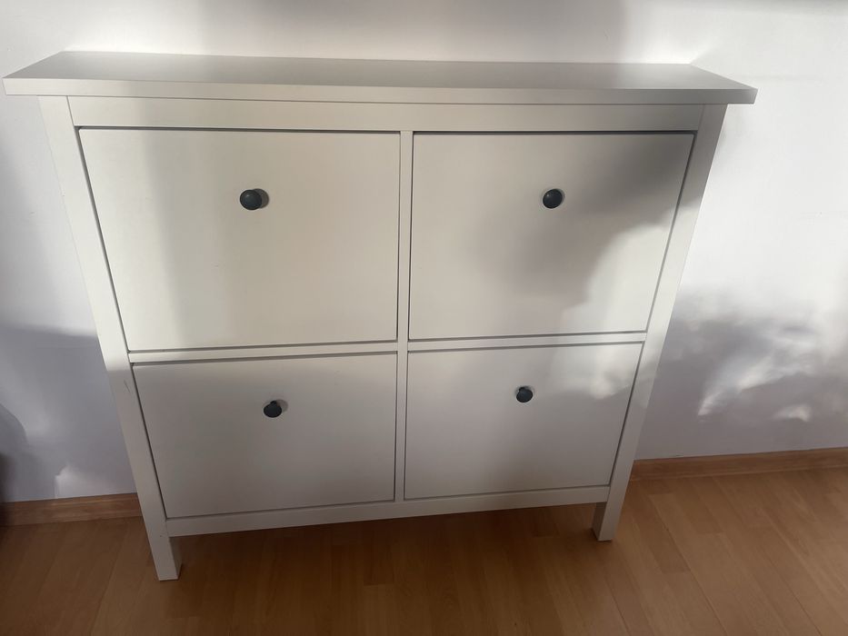 Szafka na buty Hemnes biała