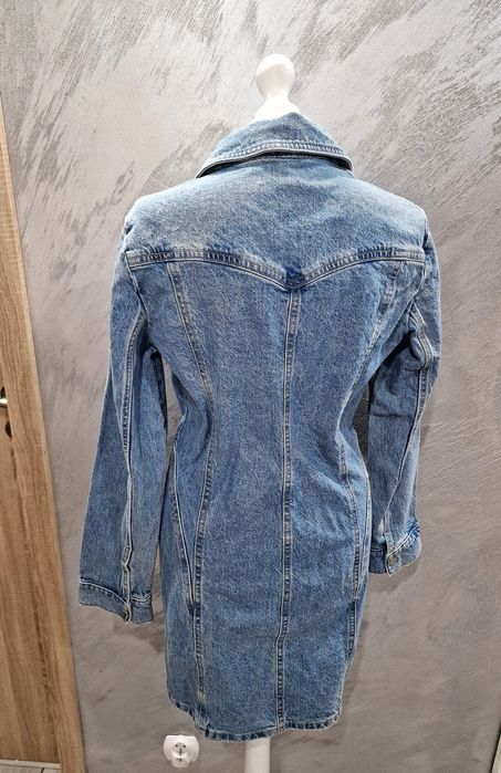 Sukienka L M dżinsowa na zamek Reserved nowa