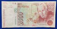 Nota de 2000 pesetas