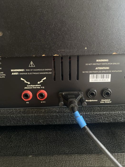 Marshall AVT150H Valvestate 2000 + MG412A 4x12 + Footswitch Original