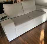Sofa bege 2 lugares