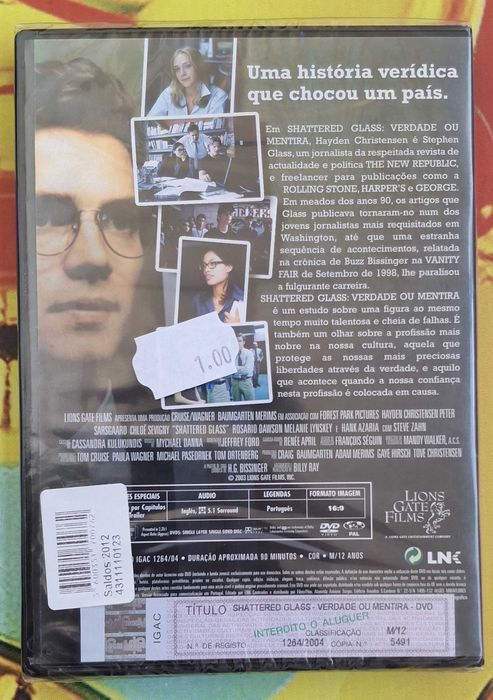 DVD - Filme - Verdade ou mentira (Novo, original e selado)