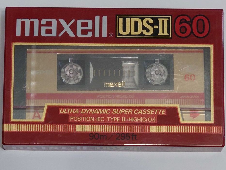 Maxell UDS-II 60 na lata 1985/86 rynek amerykański JEDNA NA OLX!!