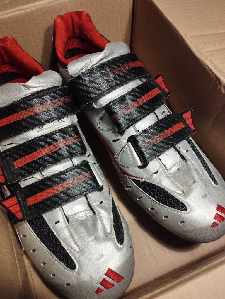 Buty SPD Adidas roz. 43 2/3, 275 mm, bloki  shimano sm-sh55 gravel, sz