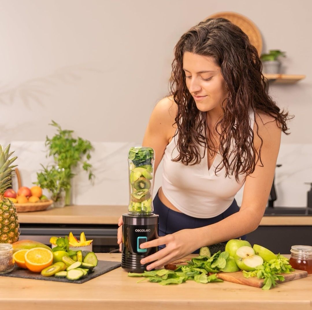 Cecotec Blender Kieliszek Przenośny Pojedynczy Power Titanium 300 Easy