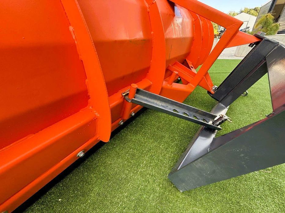 PŁUG DO ŚNIEGU - pług śnieżny 2w1 euroramka tur lemiesz gumowy spych