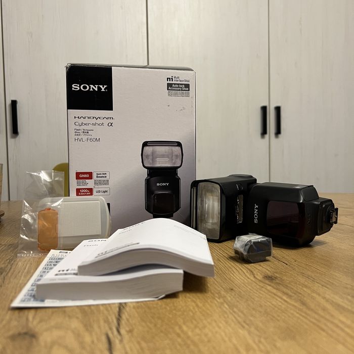 Lampa blyskowa SONY HVL-F60M do Alpha